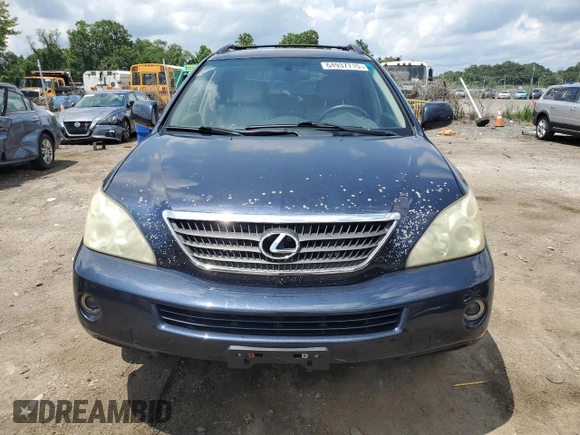 2006 Lexus RX 400h with VIN JTJHW31U360011844, listed as a Copart auction lot 64937715 with 299,187 mi miles and Clean title. Bid and sale history available at DreamBid. Image 5.