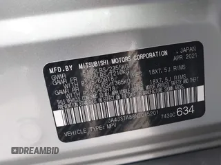 2022 Mitsubishi Outlander ES z VIN JA4J3TA88NZ015201, wystawiony jako IAAI lot #42264912 z przebiegiem 78 601 mil mil oraz . Historia ofert i sprzedaży dostępna na DreamBid. Obrazek 9.