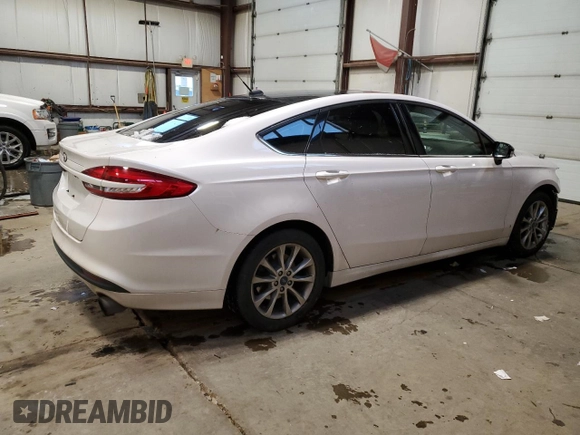 2017 Ford Fusion SE with VIN 3FA6P0HD7HR160536, listed as a Copart auction lot 41877065 with 114,795 mi miles and Salvage title. Bid and sale history available at DreamBid. Image 3.