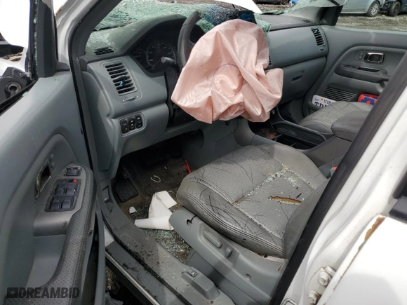 2005 Honda Pilot EX-L with RES with VIN 5FNYF186X5B004548, listed as a Copart auction lot 51762255 with 0 mi miles and Salvage Title. Bid and sale history available at carsss.com. Image 8.