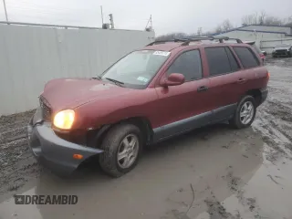 2004 Hyundai Santa Fe GLS with VIN KM8SC13E24U726708, listed as a Copart auction lot 85489774 with 158,208 mi miles and Salvage Title. Bid and sale history available at carsss.com. Image 1.