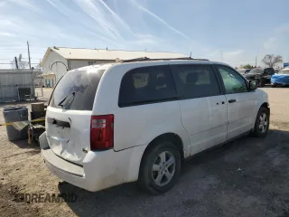 2008 Dodge Grand Caravan SE with VIN 2D8HN44H78R704047, listed as a Copart auction lot 47774145 with 219,316 mi miles and Salvage Title. Bid and sale history available at DreamBid. Image 3.