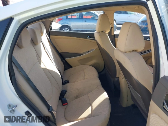 2012 Hyundai Accent GLS with VIN KMHCU4AE3CU246908, listed as a IAAI auction lot 41696958 with 175,164 mi miles. Bid and sale history available at carsss.com. Image 8.