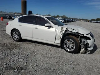 2012 Infiniti G25 x z VIN JN1DV6AR8CM861526, wystawiony jako Copart lot #50484625 z przebiegiem Nie podano mil oraz Szkoda całkowita • Salvage title. Historia ofert i sprzedaży dostępna na DreamBid. Obrazek 4.