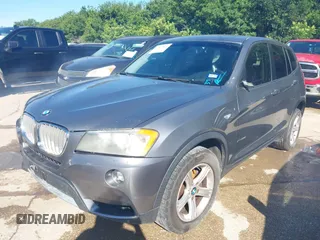 2011 BMW X3 28i with VIN 5UXWX5C52BL707952, listed as a IAAI auction lot 42213828 with 131,519 mi miles and . Bid and sale history available at DreamBid. Image 2.