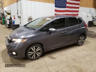 2019 Honda Fit EX z VIN 3HGGK5H85KM700811, wystawiony jako Copart lot #57725765 z przebiegiem 61 819 mil mil oraz Szkoda całkowita • Salvage title. Historia ofert i sprzedaży dostępna na DreamBid. Obrazek 1.