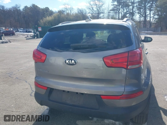 2015 Kia Sportage LX with VIN KNDPBCAC9F7671332, listed as a IAAI auction lot 41595834 with 146,535 mi miles and . Bid and sale history available at carsss.com. Image 16.