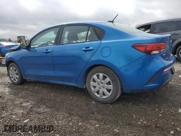2022 Kia Rio S with VIN 3KPA24AD5NE431360, listed as a Copart auction lot 52287245 with 81,019 mi miles and Salvage Title. Bid and sale history available at carsss.com. Image 2.