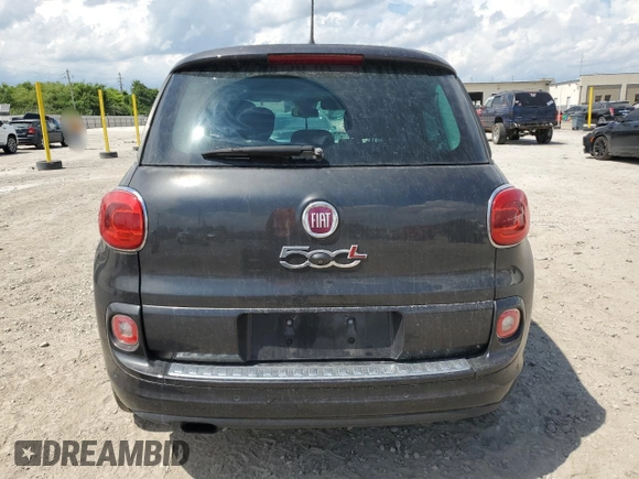 2015 FIAT 500L Easy with VIN ZFBCFABH7FZ030382, listed as a Copart auction lot 62732905 with 88,945 mi miles and Salvage title. Bid and sale history available at DreamBid. Image 6.