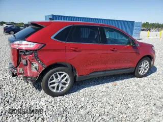 2021 Ford Edge SEL with VIN 2FMPK4J9XMBA16252, listed as a Copart auction lot 52359335 with 56,889 mi miles and Salvage Title. Bid and sale history available at carsss.com. Image 3.