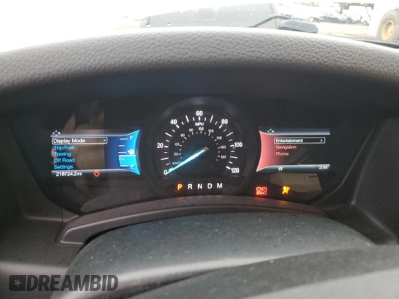 2015 Ford Expedition Limited with VIN 1FMJU2AT4FEF42061, listed as a Copart auction lot 45401745 with 216,724 mi miles and Salvage title. Bid and sale history available at DreamBid. Image 9.