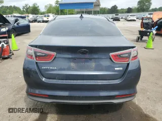 2015 Kia Optima Hybrid with VIN KNAGM4AD0F5081814, listed as a Copart auction lot 53929215 with 165,969 mi miles and Clean Title. Bid and sale history available at carsss.com. Image 6.