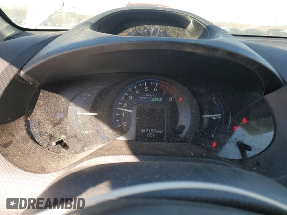 2012 Honda Insight EX z VIN JHMZE2H76CS001683, wystawiony jako Copart lot #49061885 z przebiegiem 259 158 mil mil oraz Szkoda całkowita • Salvage title. Historia ofert i sprzedaży dostępna na DreamBid. Obrazek 9.