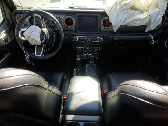 2020 Jeep Gladiator Mojave z VIN 1C6JJTEG9LL208784, wystawiony jako Copart lot #88921805 z przebiegiem 50 202 mil mil oraz Szkoda całkowita • Salvage title. Historia ofert i sprzedaży dostępna na DreamBid. Obrazek 8.