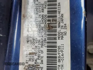 2002 Toyota Prius with VIN JT2BK12U220048006, listed as a Copart auction lot 86213424 with 194,055 mi miles and Salvage Title. Bid and sale history available at carsss.com. Image 14.