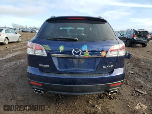 2008 Mazda CX-9 Grand Touring with VIN JM3TB38A380123204, listed as a Copart auction lot 86558454 with 268,438 mi miles and Salvage Title. Bid and sale history available at carsss.com. Image 6.