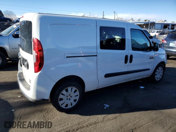 2017 Ram ProMaster City Cargo Van Tradesman SLT with VIN ZFBERFBB5H6E54787, listed as a Copart auction lot 86923524 with 67,074 mi miles and Salvage Title. Bid and sale history available at carsss.com. Image 3.