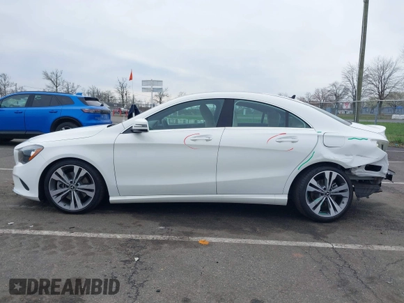 2019 Mercedes-Benz CLA 250 with VIN WDDSJ4GB0KN737957, listed as a IAAI auction lot 41961284 with 21,257 mi miles and . Bid and sale history available at DreamBid. Image 14.