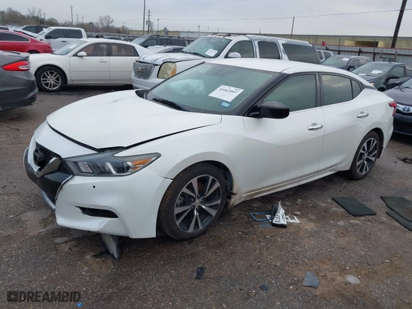 2018 Nissan Maxima SL with VIN 1N4AA6AP2JC386345, listed as a IAAI auction lot 41663507 with 74,109 mi miles. Bid and sale history available at carsss.com. Image 17.
