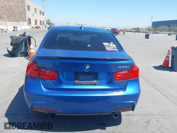 2013 BMW 3 Series 335i with VIN WBA3A9G53DNP36811, listed as a IAAI auction lot 42558641 with 122,566 mi miles and . Bid and sale history available at DreamBid. Image 16.