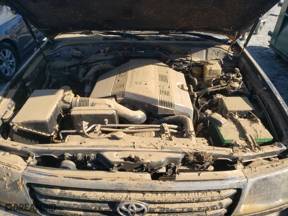 2002 Toyota Land Cruiser with VIN JTEHT05J122021423, listed as a Copart auction lot 75127634 with 0 mi miles and Non Repairable. Bid and sale history available at carsss.com. Image 12.