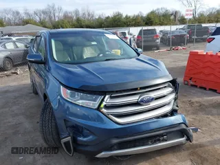 2018 Ford Edge Titanium with VIN 2FMPK4K98JBB18255, listed as a IAAI auction lot 41875471 with 166,896 mi miles. Bid and sale history available at carsss.com. Image 1.