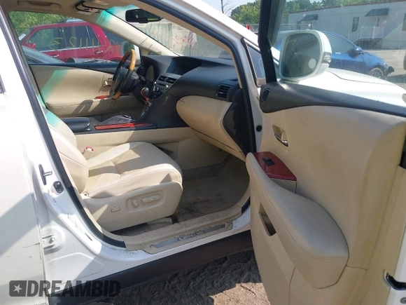 2010 Lexus RX 350 with VIN 2T2BK1BA6AC047549, listed as a IAAI auction lot 42411123 with 196,483 mi miles and . Bid and sale history available at DreamBid. Image 5.