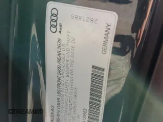 2018 Audi A5 Sportback Premium Plus with VIN WAUBNCF52JA129963, listed as a Copart auction lot 69507693 with 58,448 mi miles. Bid and sale history available at carsss.com. Image 12.
