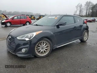 2013 Hyundai Veloster Turbo z VIN KMHTC6AE4DU155792, wystawiony jako Copart lot #83189014 z przebiegiem 70 033 mil mil oraz Szkoda całkowita • Salvage title. Historia ofert i sprzedaży dostępna na DreamBid. Obrazek 1.