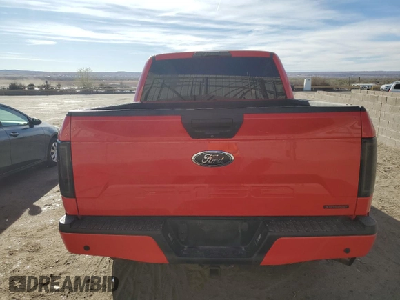 2018 Ford F-150 XL with VIN 1FTEW1EG1JKC92392, listed as a Copart auction lot 50644815 with 120,679 mi miles and Clean Title. Bid and sale history available at carsss.com. Image 6.