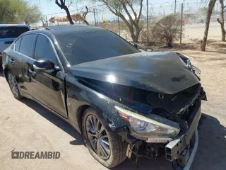 2019 Infiniti Q50 3.0t LUXE with VIN JN1EV7AP6KM511707, listed as a IAAI auction lot 41903978 with 101,893 mi miles. Bid and sale history available at carsss.com. Image 1.