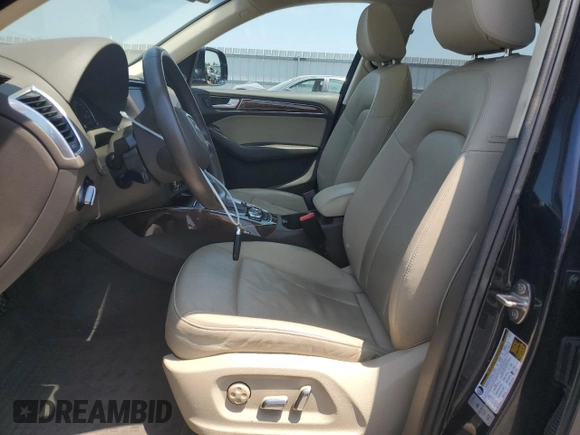 2016 Audi Q5 Premium Plus with VIN WA1L2AFP4GA126619, listed as a Copart auction lot 62185165 with 161,555 mi miles and Salvage title. Bid and sale history available at DreamBid. Image 7.