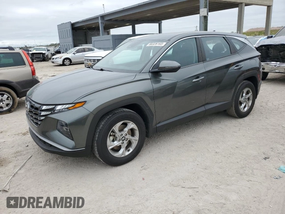 2022 Hyundai Tucson SE with VIN 5NMJA3AE3NH070046, listed as a Copart auction lot 88326165 with 32,158 mi miles and Non Repairable. Bid and sale history available at DreamBid. Image 1.