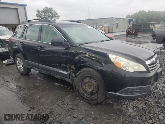 2011 Subaru Outback 2.5i z VIN 4S4BRBAC9B3353790, wystawiony jako Copart lot #57381165 z przebiegiem 175 761 mil mil oraz Szkody całkowita. Historia ofert i sprzedaży dostępna na DreamBid. Obrazek 4.