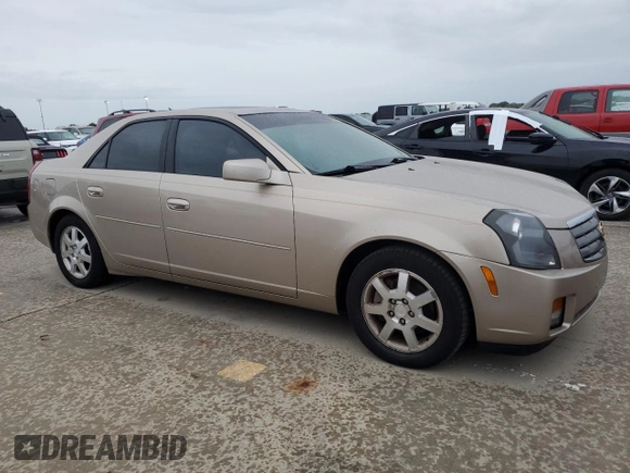 2005 Cadillac CTS with VIN 1G6DP567850223833, listed as a Copart auction lot 74968084 with 122,299 mi miles and Salvage Title. Bid and sale history available at carsss.com. Image 4.