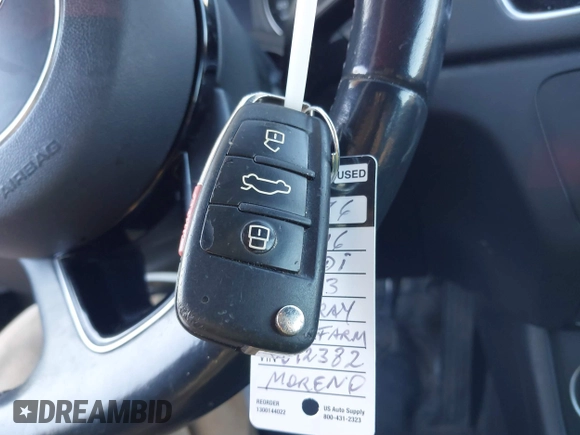 2016 Audi Q3 Prestige with VIN WA1GFCFS0GR012382, listed as a IAAI auction lot 41593921 with 64,019 mi miles and . Bid and sale history available at DreamBid. Image 11.