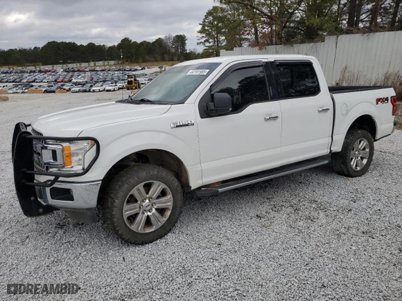 2019 Ford F-150 XL with VIN 1FTEW1E48KFC76710, listed as a Copart auction lot 44191985 with 0 miles and Clean Title. Bid and sale history available at carsss.com. Image 1.