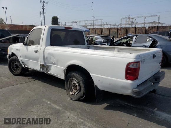 2002 Ford Ranger XL Fleet with VIN 1FTYR10E02PA63992, listed as a Copart auction lot 74987714 with 188,731 mi miles and Salvage Title. Bid and sale history available at carsss.com. Image 2.