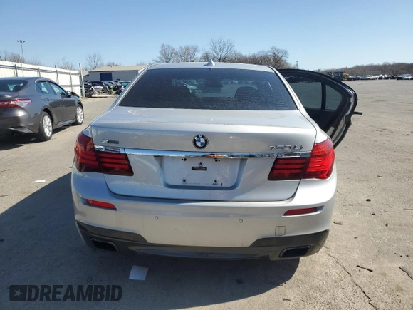 2013 BMW 7 Series 750Li xDrive с VIN WBAYF8C5XDD141001, выставлен на аукционе Copart как лот 48727635 с пробегом 131 462 миль миль и Списание • Salvage title. История ставок и продаж доступна на DreamBid. Изображение 6.