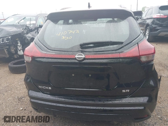 2024 Nissan Kicks SR with VIN 3N1CP5DV7RL473473, listed as a IAAI auction lot 41955120 with 21,012 mi miles. Bid and sale history available at carsss.com. Image 17.