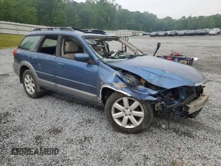 2008 Subaru Outback Limited with VIN 4S4BP62C987342205, listed as a Copart auction lot 53724085 with 205,507 mi miles and Salvage title. Bid and sale history available at DreamBid. Image 4.