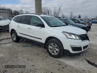 2016 Chevrolet Traverse LS z VIN 1GNKRFED0GJ203317, wystawiony jako Copart lot #52224485 z przebiegiem 144 729 mil mil oraz Czysty tytuł • Clean title. Historia ofert i sprzedaży dostępna na DreamBid. Obrazek 4.