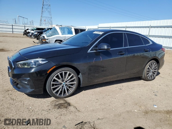 2020 BMW 2 Series 228i xDrive with VIN WBA73AK0XL7F85044, listed as a Copart auction lot 49100625 with 104,812 mi miles and Salvage Title. Bid and sale history available at carsss.com. Image 1.