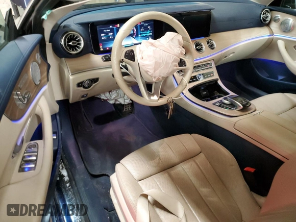 2018 Mercedes-Benz E-Class E 400 with VIN WDD1J6GB2JF017964, listed as a Copart auction lot 84549444 with 5,078 mi miles and Salvage Title. Bid and sale history available at carsss.com. Image 8.