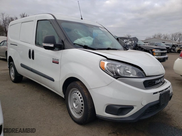 2022 Ram ProMaster City Cargo Van Tradesman with VIN ZFBHRFABXN6Y67344, listed as a Copart auction lot 48960635 with 25,520 mi miles and Salvage Title. Bid and sale history available at carsss.com. Image 4.