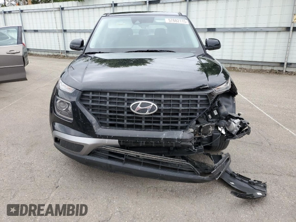 2022 Hyundai Venue SE z VIN KMHRB8A31NU192646, wystawiony jako Copart lot #57882115 z przebiegiem 64 683 mil mil oraz Szkoda całkowita • Salvage title. Historia ofert i sprzedaży dostępna na DreamBid. Obrazek 5.