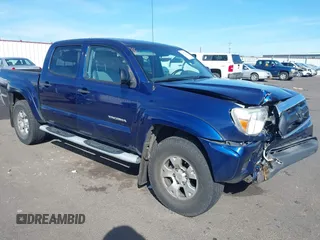 2015 Toyota Tacoma with VIN 3TMLU4ENXFM177755, listed as a IAAI auction lot 41867145 with 123,551 mi miles and . Bid and sale history available at DreamBid. Image 1.