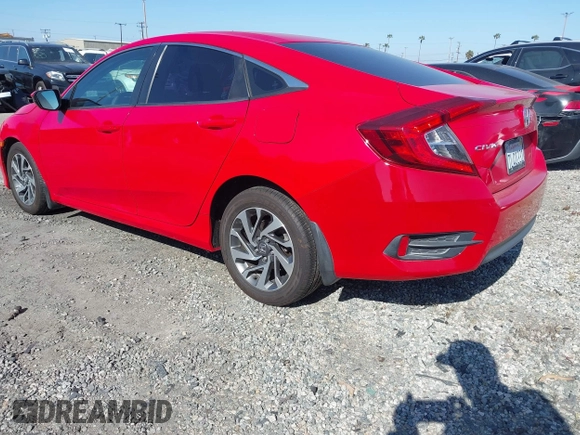 2016 Honda Civic Sedan EX with VIN 2HGFC2F86GH504117, listed as a IAAI auction lot 41935116 with 147,848 mi miles. Bid and sale history available at carsss.com. Image 3.