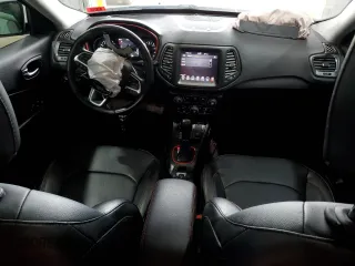 2020 Jeep Compass Trailhawk с VIN 3C4NJDDB6LT244586, выставлен на аукционе Copart как лот 57128445 с пробегом 44 040 миль миль и Списание • Salvage title. История ставок и продаж доступна на DreamBid. Изображение 8.