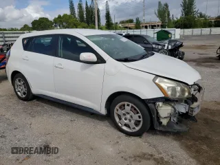 2009 Pontiac Vibe w/1SB with VIN 5Y2SP67029Z432403, listed as a Copart auction lot 75915654 with 125,062 mi miles and Salvage Title. Bid and sale history available at carsss.com. Image 4.